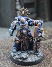 Ultramarines Captain with Relic Shield - Masterfully Painted 4748