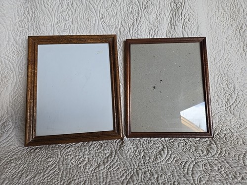 Lot Of 6 Wood PICTURE FRAMES Gallery Wall Mixed Sizes 5x7 8x10 - Picture 4 of 8