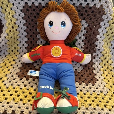 Vintage 1980s Playskool Dapper Dan Activity Doll   Learn to Dress Plush Toy