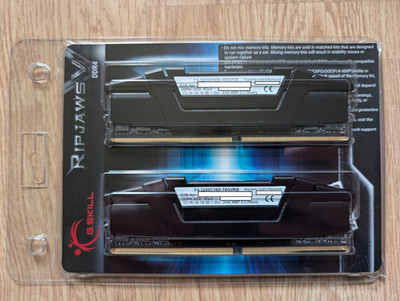 G.Skill Ripjaws v DIMM Kit 16GB 2x8GB DDR4-3200 CL16-18-18-38 NEU
