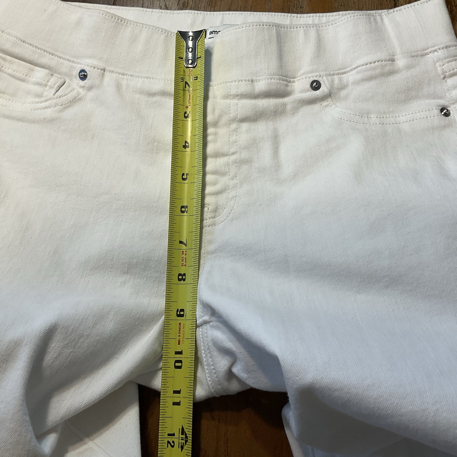 Amazon Essentials Women's Pull On White Jegging J… - image 6