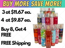 Bath Body Works Fragrance Mist $9.87 BULK DISCOUNT Buy More Save More Free Ship