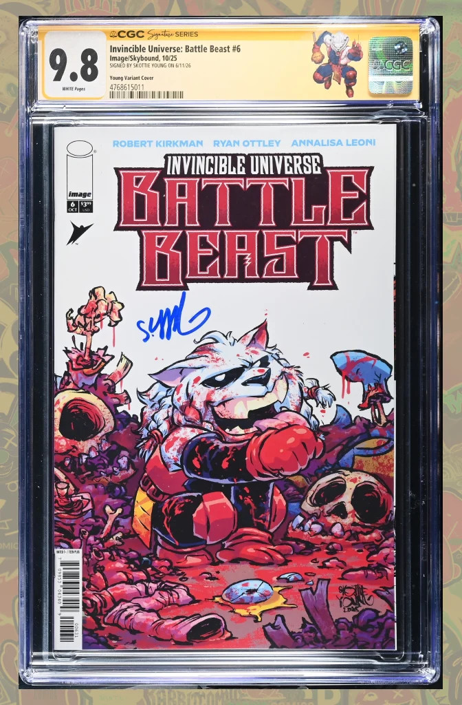 Battle Beast #6 | Skottie Young Variant | CGC SS 9.8 (Battle Beast Label)