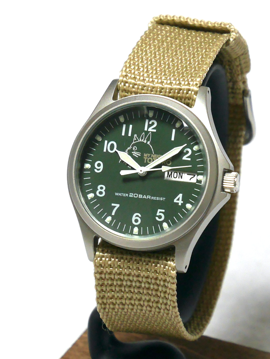 SEIKO ALBA My Neighbor Totoro V743-8000 Luminous DayDate Men's