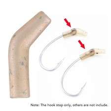 Fishing Line Aligner Anti- Hook Sleeves Bent Hook Aligner Carp Fishin BBUQ