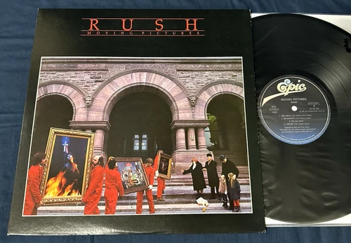 🔥 RUSH "Moving Pictures" JAPAN 1st Press w/Insert BEAUTIFUL Audiophile MINT-