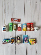 Zuru Minibrands Lot Of  14 Random Pieces Food Toys