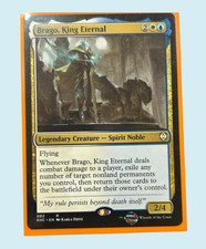 Brago, King Eternal, Kaldheim Commander, NM Near Mint, MTG Magic the Gathering