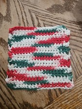 Handmade Crochet Dishcloths 100% Cotton
