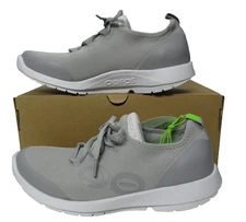 OOFOS OOmg Sport LS Low Recovery Shoes  Lace Up Slate Gray Womens Sz 9