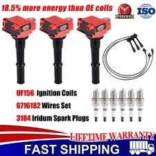 UF156 Ignition Coils & Wires Set & Spark Plugs For Toyota 4Runner 95-04 3.4L V6