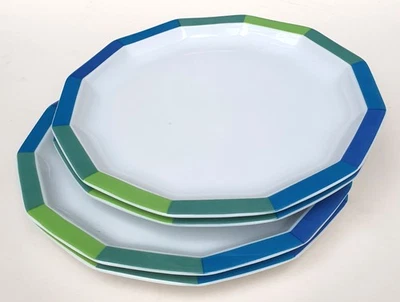 Rosenthal 4 Beilagenteller Ø 19,5 cm Polygon Pireus Tapio Wirkkala 70er RAR! - Bild 1 von 4