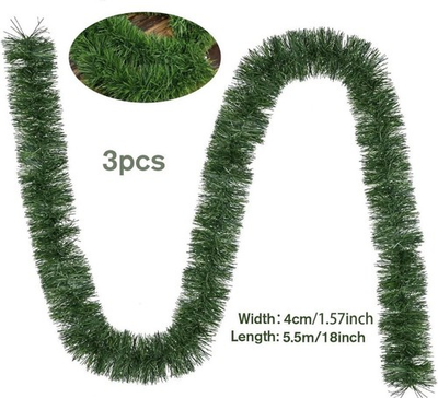 #ad Garland for Christmas Christmas Twist Garland3 Strands Premium Quality A $7.20