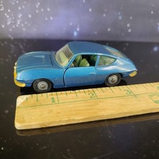 Vtg Corgi Toys Lancia Fulvia Sport Zagato Blue 332 Diecast Great Britain 3.5