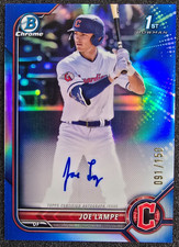 2022 Bowman Draft Chrome 1st Blue Refractor AUTO /150 Joe Lampe #CDA-JL