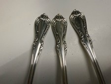 Wm. Rogers A Hostess Set Antique US Silver-Plated Flatware for