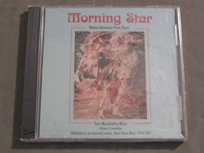 Tom Mauchahty-Ware Morning Star 1992 Sealed CD Native American Flute Music OOP