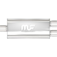 Magnaflow 12158 Oval Straight-through Muffler 2.5in Centerdual Magnaflow 12158 Oval Straight-through Muffler 2.5in Centerdual