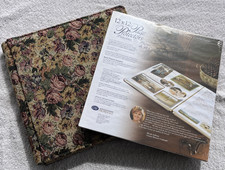 Creative Memories 12x12 Floral Tapestry Scrapbook Album 16 Sheet Protectors