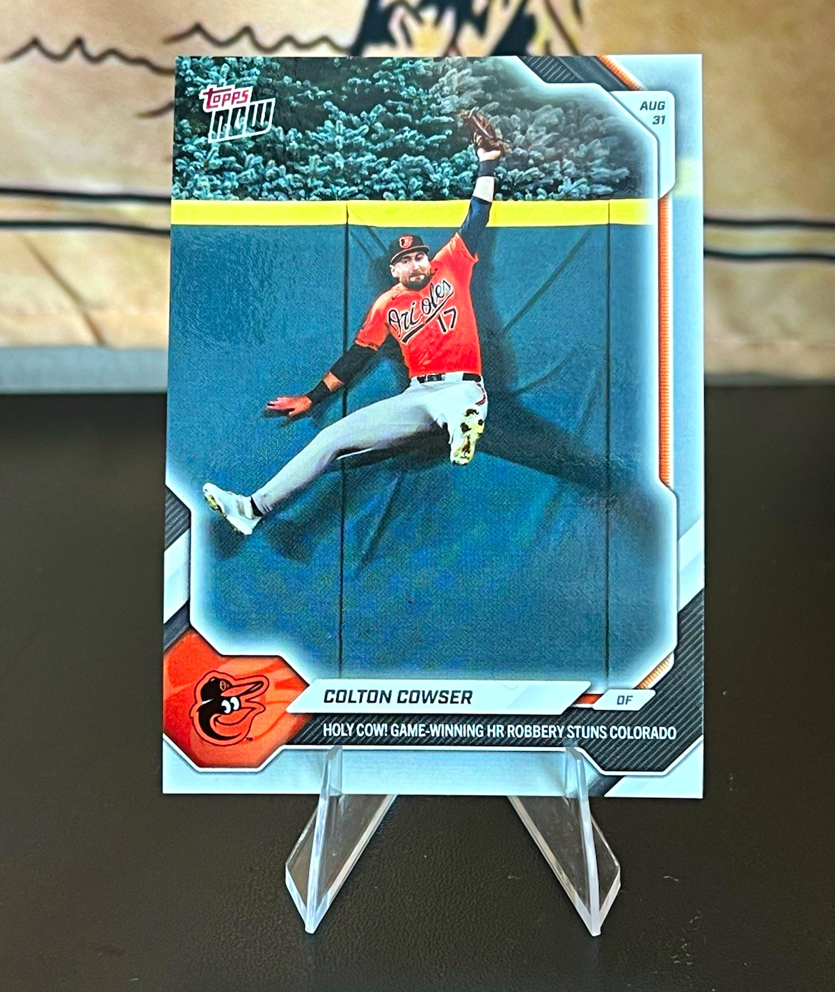 Topps Now 2026 Colton Cowser Base Set #622 Baltimore Orioles MLB