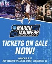 Greenville March Madness Round 1&2 - All Sessions. 3/19 & 3/21