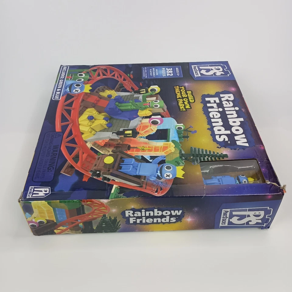 Rainbow Friends Buildable Theme Park Set 382pcs PhatMojo Figures Construction - Image 4 of 4