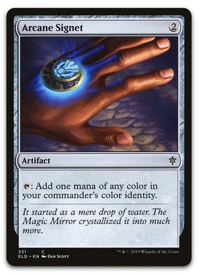 Arcane Signet #331 (NM) Throne of Eldraine ELD Magic MTG