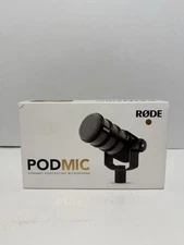 Brand New Sealed Rode PodMic Dynamic Podcasting Microphone Podcast Mic
