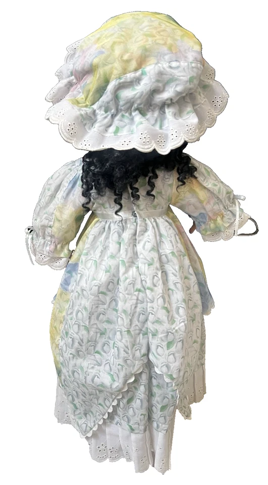 Muñeca afroamericana Kaylee de colección Paradise Galleries Donna Rubert porcelana 24"" Foto 4 de 4