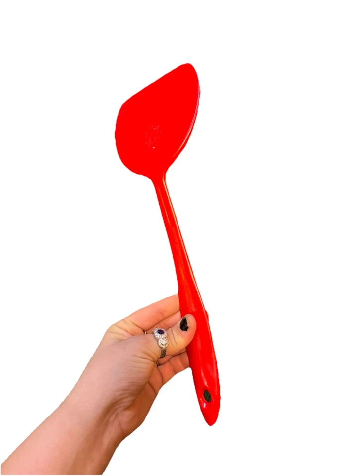 Vintage Red Melamine Large Spatula Turner Heat Resistant 240°F Kitchen Utensil - Image 2 of 4