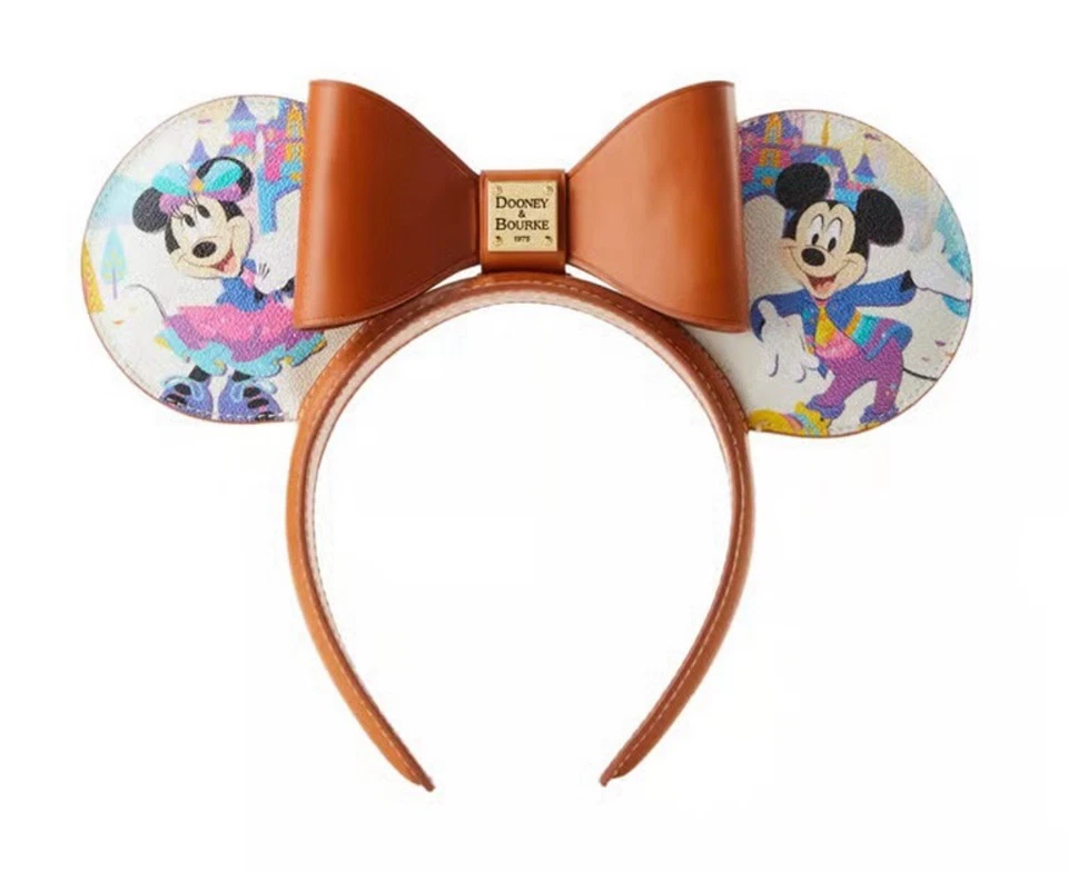 Diadema Oreja Mickey and Minnie Mouse Dooney & Bourke - Disneyland 70 Aniv Foto 4 de 4