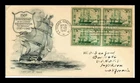 Dr Jim Stamps Scott 951 U.S. Frigate Constitution Block Artmaster Fdc