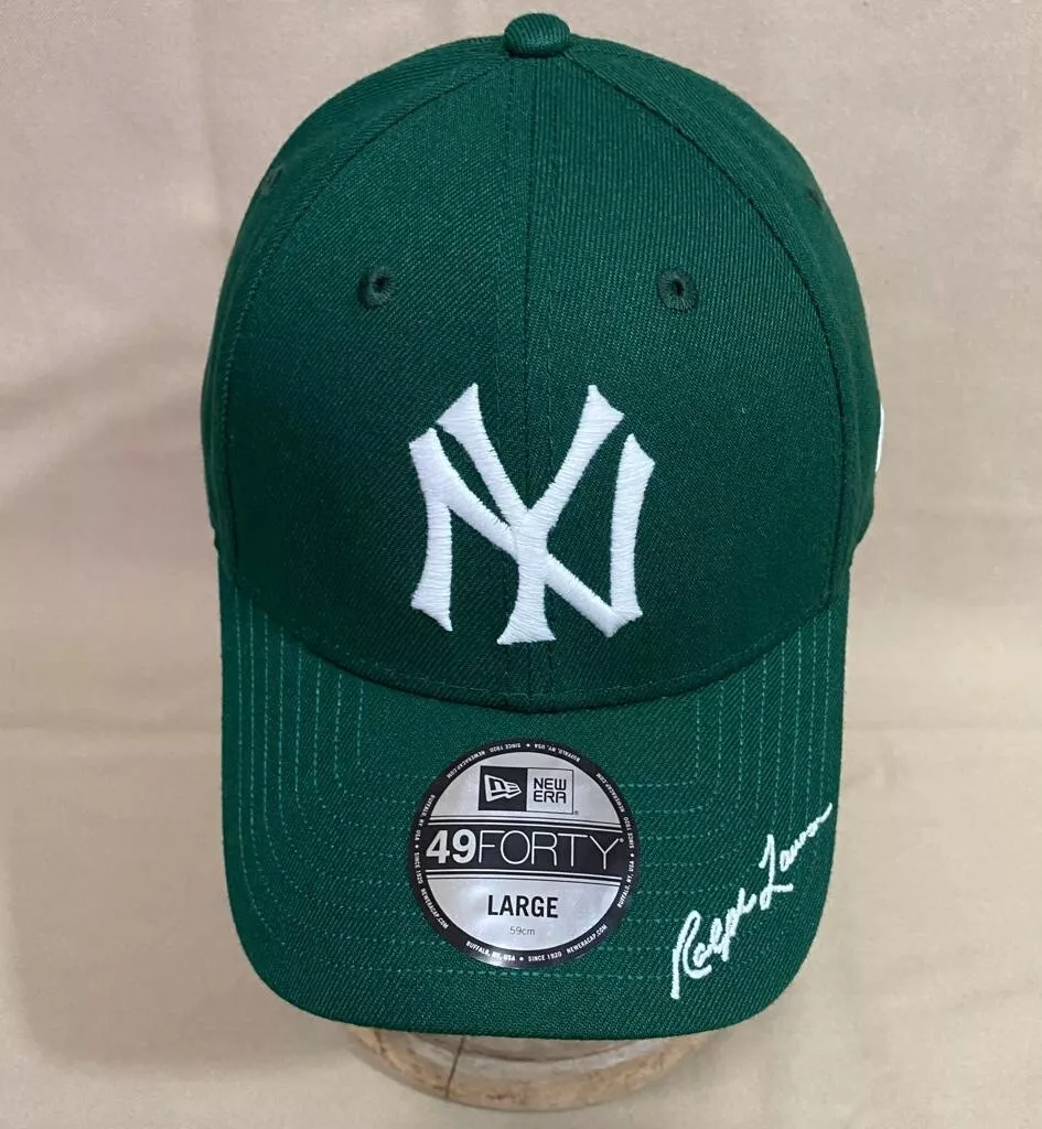 Polo Ralph Lauren Men’s MLB NY Yankees New Era Fitted Hat Cap Green, Size L