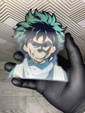 My Hero Academia Deku Izuku Midoriya 3D Lenticular Motion Car Sticker Decal