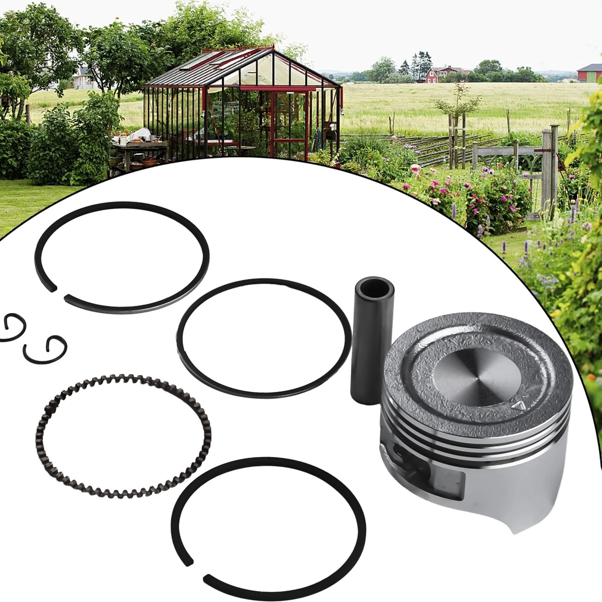 Lawn mower piston ring replacement 2025