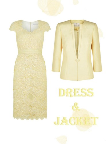 Jacques Vert Tiered Lace Dress Jacket 