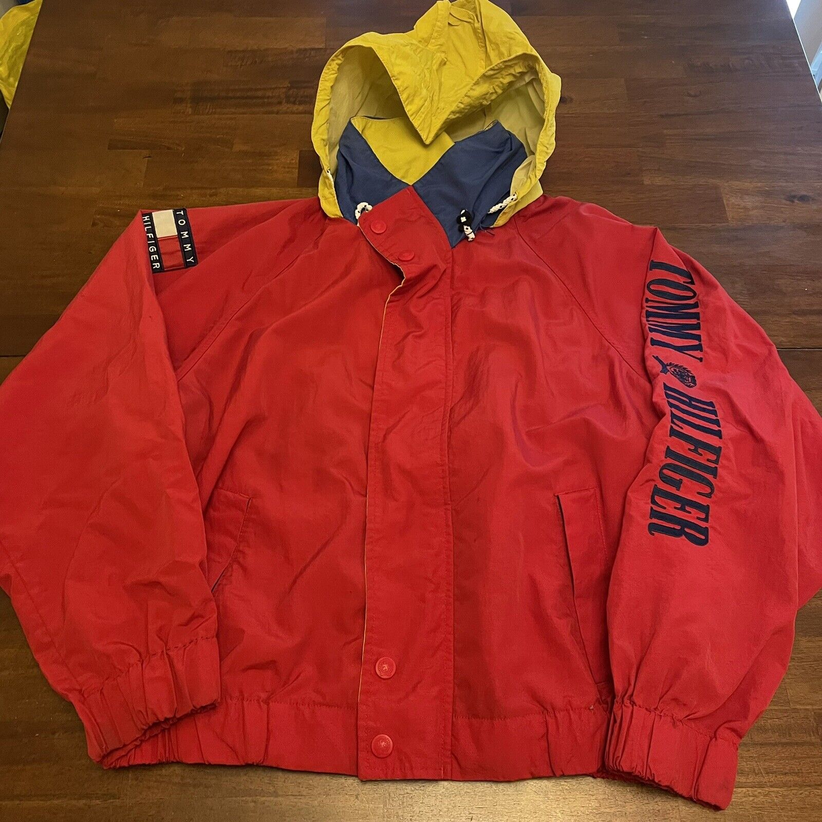 Tommy Hilfiger Sailing Gear Jacket Size Men's XL Tang 90s | eBay