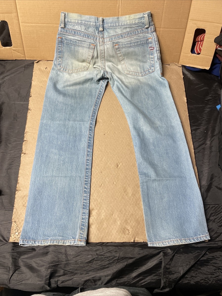 パンツ 1975's 517e 66 single [2]stamp 31x30 Vintage Rustler jeans Mens Tag 34x32 Approx 30x31 Bootcut