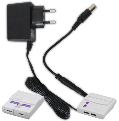 US SNES NTSC Super Nintendo USA Stromadapter Netzteil High Quality (für SNS-002)