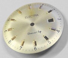 Original Stock Dial Lip 1970 Electra Watch Patent Lip Index