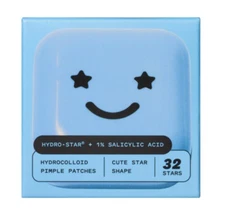 STARFACE Hydro Stars Hydrocolloid Salicylic Pimple Patches 32ct Compact FRESH