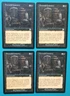 Magic the Gathering MTG Onslaught OVERSOLD CEMETERY X 4 LP/EX  R 2002 Nice!
