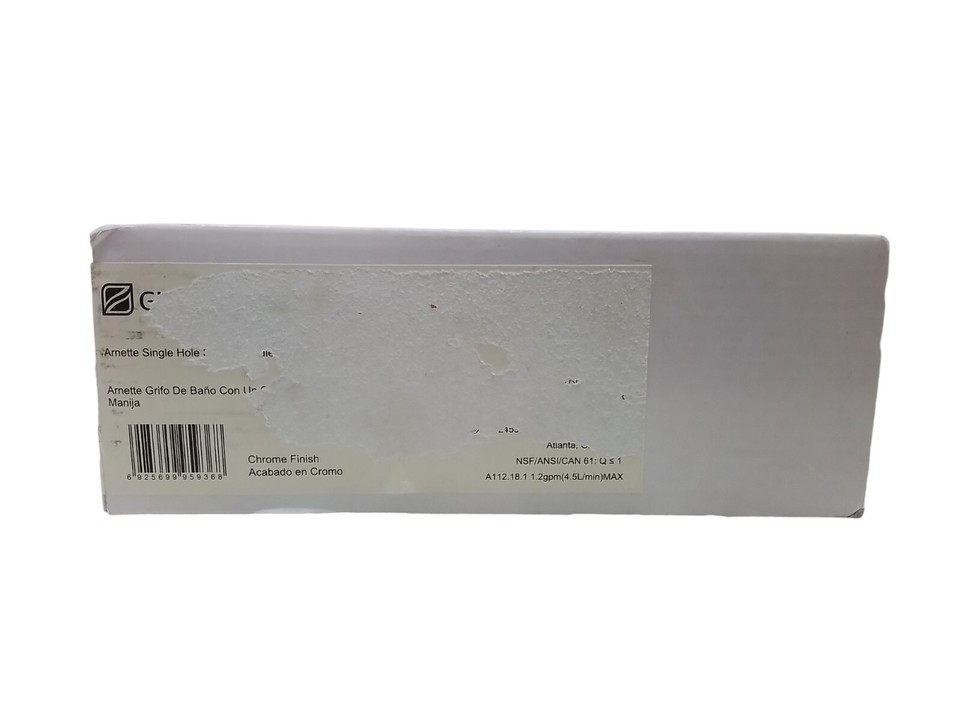 Glacier Bay 1007911213 Single Hole SingleHandle Bathroom