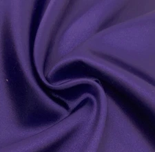 3 Yard Purple Charmeuse High Quality Satin Fabric 60” Wide