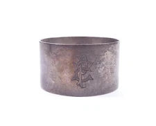 Antique Napkin Ring Sterling Silver Emile Viner Viner's Ltd Sheffield 1949 HM 33