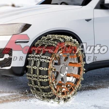 8PCS New Snow Chains Replacement Universal for  SUV Truck Pickup Anti Slip Belt