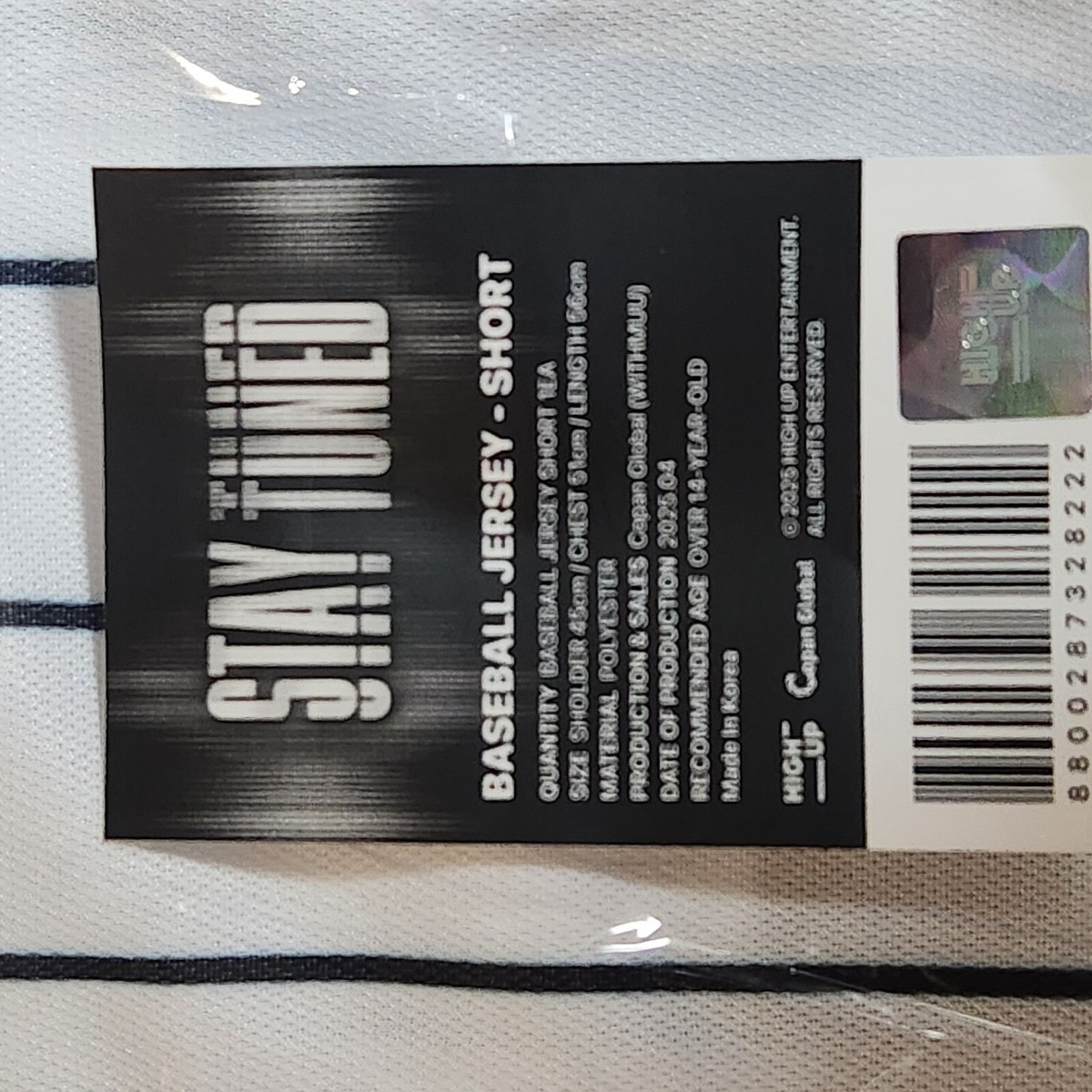 STAYC BASEBALL JERSEY photocard 2025 STAYC TOUR [STAY TUNED STAYC BASEBALL JERSEY photocard 2025 STAYC TOUR [STAY TUNED