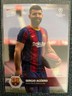 2021 Topps Now Champions League Barcelona Sergio Aguero Signs with Barcelona FC