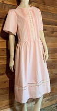 NWOT NORA CORA PINK COTTON SIZE SMALL DRESS   #14594
