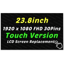 for HP 24-D 24-DF0030 All-in-One 24" Borderless LCD Touch Screen Panel 23.8" FHD